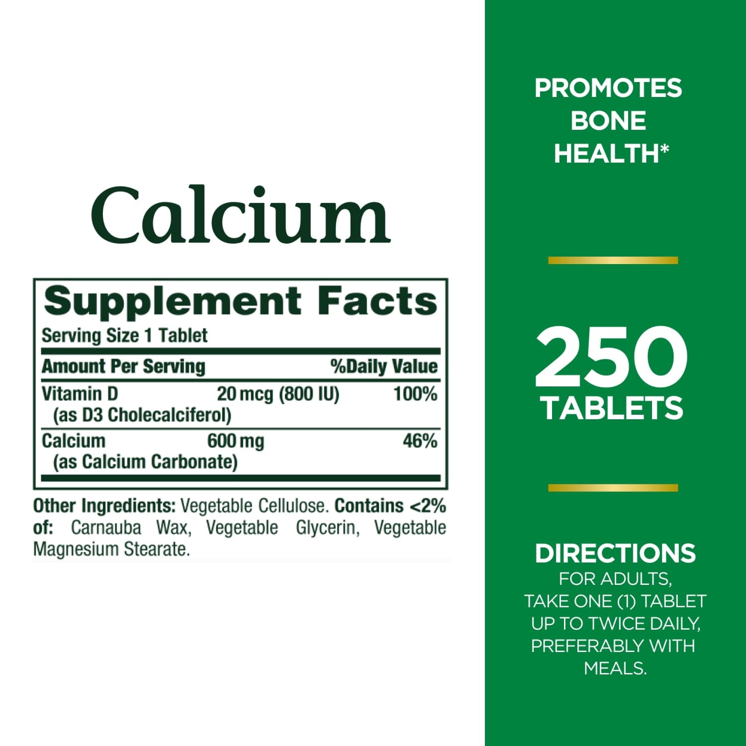 Calcium 600 + Vitamin D3